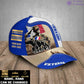 Personalized Rank, Year And Name France Soldier/Veterans Baseball Cap - 17212608