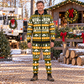 Arborist Holiday Fair Isle full-zip hoodie and jogger hero design with name and company artwork