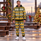 Ironworker Holiday Fair Isle full-zip hoodie and jogger hero design with name and company artwork
