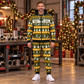 Sprinkler Fitter Holiday Fair Isle full-zip hoodie and jogger hero design with name and company artwork