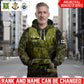 Personalized Finland Soldier/Veteran Camo with Name and Rank Hoodie Sweater All Over Printed - 17625600