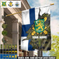Personalized Finland Solider/ Veteran Camo With Name & Rank House Flag 3D Printed - 1759536002