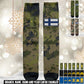 Personalized Finland Soldier/ Veteran With Name And Rank Socks - 17591904