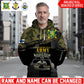 Personalized Finland Soldier/Veteran Camo with Name and Rank Hoodie Sweater All Over Printed - 1761350403