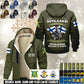 Personalized Finland Soldier/ Veteran With Name, Year And Rank Hoodie Zip Velvet Coat - 17564256