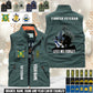 Personalized Finland Soldier/ Veteran With Name & Rank Sleeveless Jacket Multicolor - 17632512