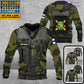 Personalized Finland Soldier/ Veteran Camo With Name And Rank Hoodie 3D Printed  - 17049312