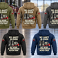 Firefighter Never Ends Vintage Hoodie in all five colors: Military Green, Kaki and Dark Gray across the top, Black and Dark Blue below, shown as five complete separated back views in a quiet firehouse bay.