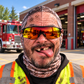 Firefighter funny face balaclava - Style 9