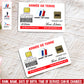 Personalized France Soldier/ Veteran With Rank, Name And Year Aluminum Wallet Card - 17671392