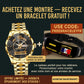 Personalized France Soldier/ Veteran With Rank And Name Gentleman Crystal Metal Watch - 17442432