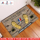Personalized France Soldier/ Veteran Camo With Rank, Name and Year Doormat 3D Printed - 17747424