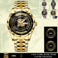 Personalized France Soldier/ Veteran With Rank And Name Gentleman Crystal Metal Watch - 17446752