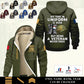 Personalized France Soldier/ Veteran With Name And Rank Hoodie Zip Velvet Coat - 17551296