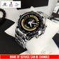 Personalized Name France Soldier/Veterans Men Quartz Wristwatch - 17683488