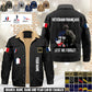Personalized France Soldier/ Veteran With Name And Rank Cargo Fleece Jacket - 17635968