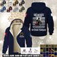 Personalized France Soldier/ Veteran With Name And Rank Hoodie Zip Velvet Coat - 17559936