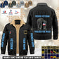Personalized France Soldier/ Veteran With Name And Rank Cargo Fleece Jacket - 17593632