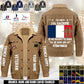 Personalized France Soldier/ Veteran With Name And Rank Cargo Fleece Jacket - 1765843200