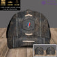 Personalized Rank, Year And Name France Soldier/Veterans Camo Baseball Cap - 17177184