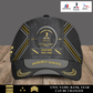 Personalized Rank, Year And Name France Soldier/Veterans Baseball Cap - 17429472