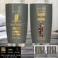Verre personnalisé avec grade, année et nom de vétéran/soldat français - 11062401QA