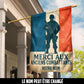 Drapeau Militaire Français – Personnalisation avec Nom - 1757462403