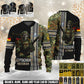 Personalized Germany Soldier/Veteran Camo with Name and Rank Ugly Sweater All Over Printed - 17616960