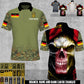 Personalized Germany Soldier/Veteran Camo with Name and Rank Polo All Over Printed - 17660160