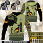 Personalized Germany Soldier/Veteran Camo with Name and Rank Hoodie All Over Printed - 17648064