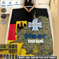 Personalized Germany Soldier/ Veteran With Rank And  Name Fleece Blanket 3D Printed - 17607456