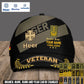 Personalized Name Year & Rank Germany Soldier/Veterans Baseball Cap - 1759968004