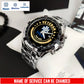 Personalized Name Germany Soldier/Veterans Men Quartz Wristwatch - 17683488