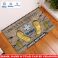 Personalized Germany Soldier/ Veteran Camo With Rank, Name and Year Doormat 3D Printed - 17747424