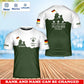Personalized Germany Soldier/Veteran Camo with Rank and Name T-Shirt All Over Printed - 17746560