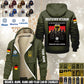 Personalized Germany Soldier/ Veteran With Name, Year And Rank Hoodie Zip Velvet Coat - 17636832