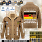 Personalized Germany Soldier/ Veteran With Name And Rank Cargo Fleece Jacket - 1765843200