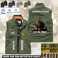 Personalized Germany Soldier/ Veteran With Name & Rank Sleeveless Jacket Multicolor - 17632512
