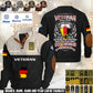 Personalized Germany Soldier/ Veteran With Name, Year And Rank Sports Sweatshirt - 17644608