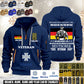 Personalized Germany Soldier/ Veteran With Name, Year And Rank Zip Hoodie Multicolor - 17643744