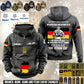 Personalized Germany Soldier/Veteran Vintage Hoodie All Over Printed - 1760400005