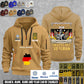 Personalized Germany Soldier/ Veteran With Name, Year And Rank Zip Hoodie Multicolor - 17667072