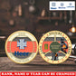 Personalized Germany Veteran/ Soldier With Rank,  Name And Year Challenge Coin - 17755200