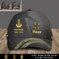 Personalized Rank, Year And Name Germany Soldier/Veterans Baseball Cap - 17418240