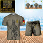 Personalized Germany Soldier/ Veteran Camo With Name And Rank Combo T-Shirt + Short 3D Printed  - 17133120