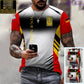 Personalized Germany with Name and Rank Soldier/Veteran T-shirt All Over Printed - 17158176