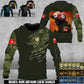 Personalized Canada Soldier/Veteran Camo with Name & Rank Hoodie All Over Printed - 17673120
