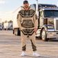 Trucker hero half zip hoodie and jogger combo