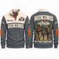 Better Together – Grey hiking sports sweatshirt with flat printed artwork