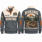 Collect Miles and Memories personalized hiking Sports Sweatshirt in Grey